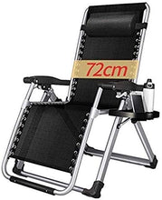 Lettino Prendisole Pieghevole Oversize Reclinabile per Giardino Patio In Spiaggia Campeggio Esterno Portatile Home Lounge Supporta 200 Kg