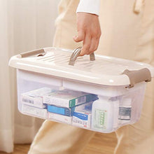 XXFFD Scatola di immagazzinaggio della Medicina della Famiglia Scatola della Pillola Scatola di plastica Medica Multifunzionale Scatola di immagazzinaggio della Medicina