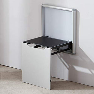 ZYQDRZ Piegatura Invisibile per La Casa Ultrasottile, Sgabello Che Cambia per Scarpe, Sgabello da Parete A Parete A Parete in Casa Ingresso, Sgabello da Bagno