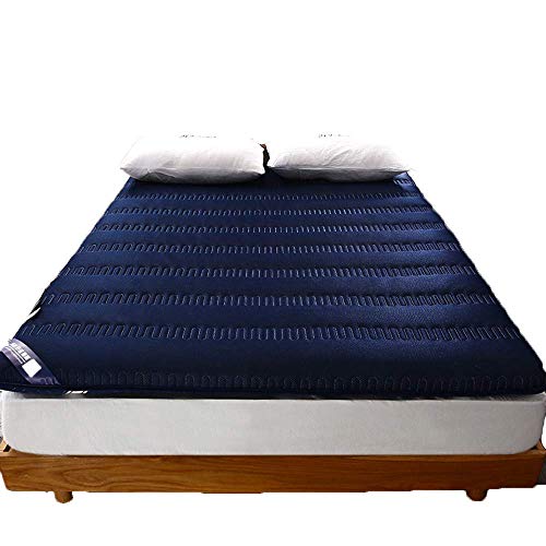 Zixin Materasso futon Sleeping Mat Pieghevole Singola Doppia Dormitorio Home Campeggio Piano, Comodo e Pratico, risparmiando Spazio Adatto a Tutti Gli Usi, 150x200cm (Size : 150x200cm)