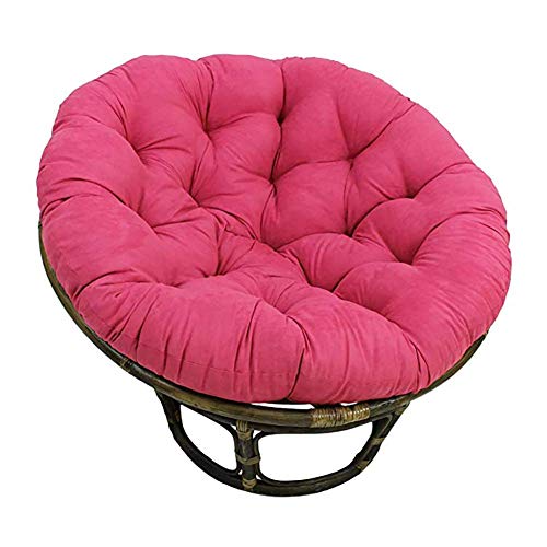 Yxxc Addensare Rotondo Papasan Sedia Cuscino Sedia Altalena Cuscino Stuoia per Sedia A Dondolo Pad Appeso Amaca, Nido D'uovo Cuscino Sedia K Diametro120cm