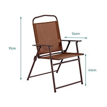 ARONTIME - Set di mobili da giardino in rattan, 6 pezzi, mobili da giardino in vimini, tavolino da giardino, mobili da giardino, set da tavolo rotondo