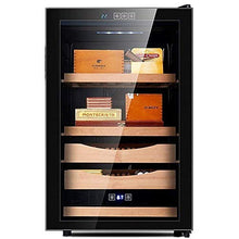FGDSA Armadio humidor Controllo elettronico dell'umidità Controllo dell'umidità Scatola di Regolazione della Temperatura Speciale Razza (Colore: Nero, Dimensioni: 46x54x73,5 cm) Sigaro