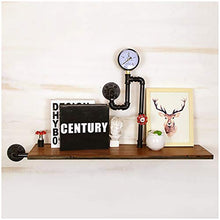 MoDi Wine Rack Retro Style Industriale Tubo di Acqua a Parete Vino Rack (L95CM * W20CM * H50cm)