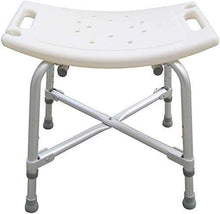 NYDZDM Sgabello da Doccia Sgabello da Doccia/Vasca Sedile in Lega di Alluminio da Bagno Sedile Regolabile in Altezza in Acciaio Inox Tabella con Piedini Antiscivolo in Gomma, capacità di carico 150