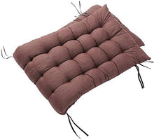 Topstylehouse, 1 cuscino reclinabile in morbido cotone, per divano e sedia a sdraio, comodo cuscino schienale antiscivolo, lavabile, facile da pulire, marrone, 48 x 170 cm