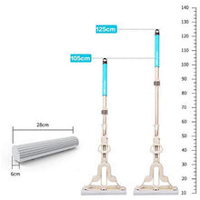 SSAYY Spray Mop Materiale ABS di Alta qualità/Mop di Cotone per Colla per Uso Domestico/Panno di Spugna per Acqua di Compressione/Mop di Spugna Assorbente