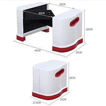 Diaod Pieghevole Igienici Sgabello Portatile Sgabello di Plastica del Piede Stool Spesso Bagno Sgabello