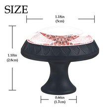 Modello di tappeto 4 PCS Pomelli per Porta, Pomolo per Mobile, Pomelli per Mobili con Viti, Maniglia per Armadietto, Pomelli per Porta, Pomelli per Cassetti per Porta, Armadio, Cassetto e Credenza
