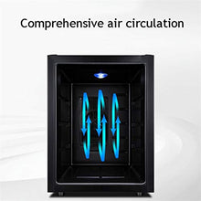 XYJNN Portasigarettes-humidor sigaris-humidor sigari Humidor Cigar Humidor/Hot Film Vetro Temperato/Controllo della Temperatura E Idratante / 4 Strati/Dimensioni 34.5x49x47cm / Nero
