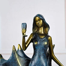 Lefran Decorazione Decorativa per Artigianato in Resina per Protezione dell'ambiente - Portabottiglie per Vino Conch - Decorazione per controsoffitto per Hotel 23,5 cm * 10 cm * 30,5 cm