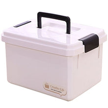 Dittzz 18L Scatola per Medicinali, 2 Strati Scatola di Medicina Contenitore per Medicinali di Emergenza Multifunzione Scatola Immagazzinaggio con Maniglia,34 x 26,5 x 20 cm