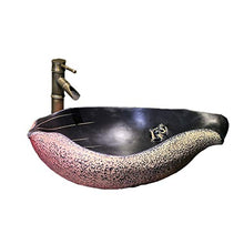 William 337 WYZ Art contatore Bacino al di sopra, Hotel Creativo Decorativo Lavabo Vanity Guardaroba Wash Stand lavandino del Bagno (60x17cm) Room