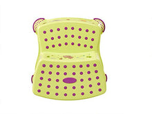 H-ei Toilette Piedistallo Sgabello Bambino Toilette Bagno Toilette Tozzo Sgabello Sgabello Scaletta Sgabello Antiscivolo 40 * 37 * 21 cm (Color : Green)