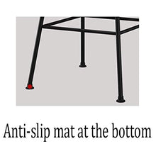SAP - Sgabello da bar alla moda, creativo, sedia da bar e schienale alto, girevole, per la colazione, ristorante, resistente (colore: marrone chiaro, dimensioni: 65 cm)