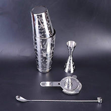 YLJB Strumenti per La Preparazione di Cocktail Set da Bar A Barista Cocktail Cocktail del Cocktail Skull Set: Teschio Ponderato Boston Shakers Skull SillerStrainer per Compleanno Portatile