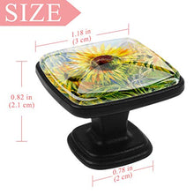 Fiori di guazzo 4 PCS Pomelli per Porta, Pomolo per Mobile, Pomelli per Mobili con Viti, Maniglia per Armadietto, Pomelli per Porta, Pomelli per Cassetti per Porta, Armadio, Cassetto e Credenza