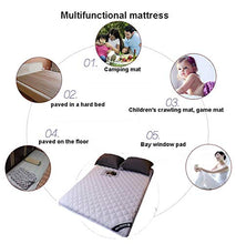 YLCJ Materasso futon Giapponese Impermeabile Futon Mat, Materasso futon Spesso 6 cm Topper Trapuntato Trapuntato ipoallergenico Materasso Divano Letto Materasso, Bianco, 120 * 200 cm