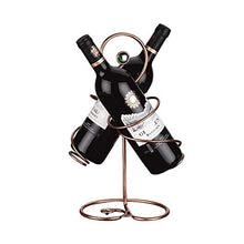 LHQ-HQ Wine Rack, Creativo Supporto di Vetro Vino Moda Wine Rack 2 Set High Glass cremagliera Moda Hanging Porta Bicchiere