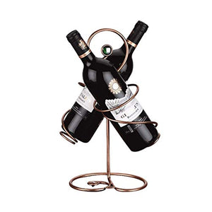 LHQ-HQ Wine Rack, Creativo Supporto di Vetro Vino Moda Wine Rack 2 Set High Glass cremagliera Moda Hanging Porta Bicchiere