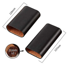 Humidars Cigar Humidor - Pelle Cigar Humidor Travel Case Legno di Cedro Mini Portatile Cigar Humidor Box for 3 portasigari mantenerlo Fresco .Scatola di immagazzinaggio di cigari di Grande capacità