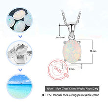 Collana In Argento Sterling, 925 Sterling Argento Stile Moda Personalizzato Cristallo Geometrico Opalnecklace, Adatto Per La Festa Della Mamma, Regali Di Anniversario E Regali Di Compleanno
