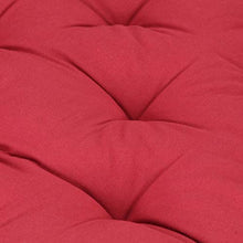 FAMIROSA Cuscino per Pallet e Pavimento in Cotone 120x80x10 cm bordò