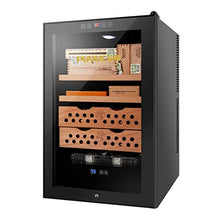 Armadio per Sigari Elettronico Sigaro Nudo in Legno di Cedro Umidificatore per Sigari A Temperatura E umidità Costanti La Struttura in Legno A Quattro Strati di Grande capacità può Contenere 400