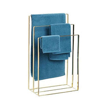 Yuanyuanliu Portasciugamani da Bagno Nordico Bagno d'oro Appendiabiti da Terra con portasciugamani da Bagno in Acciaio Inox