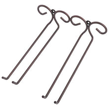 OUNONA 2 Pezzi Porta Bicchieri Vino in Acciaio Inox placcati Bronzo, Porta Bottiglie da Vino da Parete per calici di Vino, Porta Bicchieri sospeso da Bar