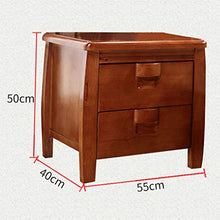 Comodino Semplice da Camera da Letto in Stile Cinese Legno massello Semplice Piccolo Armadietto Economico FANJIANI