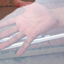 GDMING Tende A Rullo Trasparenti, Tende Antipioggia da Balcone,0.5mm più Spesso PVC Impermeabile Copri Finestra/Porta con Occhielli per Pergola Gazebo, Personalizzabile