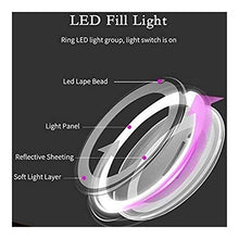Specchio per Il Trucco Trucco Specchietti di Cortesia Specchio con Luci for Il Trucco, 10X Portatile Registrabile Ingrandimento Specchio Girevole da 360 Gradi