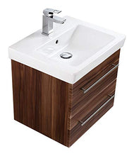 Mobile bagno con lavabo Villeroy & Boch Subway 2.0 55cm noce