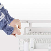 LYM &ripiano di stoccaggio Scaffalature Home Scaffale da Cucina Soggiorno Camera da Letto Carrello di stoccaggio Beauty Salon Carrello a Ruote Mobile Bianco Scaffale di Finitura