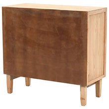 FAMIROSA Cassettiera in Legno Massello di Abete 80x36x75 cm