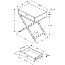 PIJN ComodinoTavolo in Stile Contemporaneo con Ampio Cassetto Portaoggetti Mobile in Legno