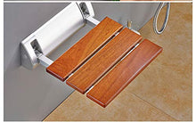 LXLAMP Sgabello Doccia Antiscivolo Regolabile in Altezza Sedile for Doccia A Parete, Sgabello for Doccia Pieghevole Sedia for Doccia Pieghevole Antiscivolo in Legno Massello for Disabili