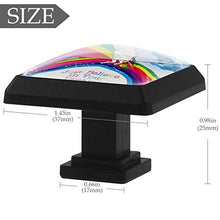 Unicorno arcobaleno 3 PCS Pomelli per Porta, Pomolo per Mobile, Pomelli per Mobili con Viti, Maniglia per Armadietto, Pomelli per Porta, Pomelli per Cassetti per Porta, Armadio, Cassetto e Credenza