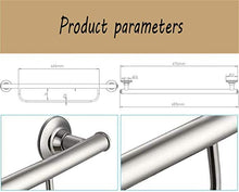 Maniglioni da Bagno Bagno Grab Bar, a Parete Capelli Lisci cremagliera di tovagliolo, Maniglia in Acciaio Inox Doccia di Sicurezza for Vasca, Servizi igienici, Cucina Accessori da Bagno
