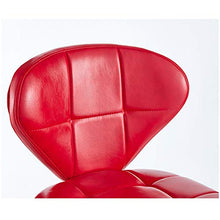 XINGLEI Sgabello da Bar Regolabile in Altezza Sedia Girevole Moderna Airlift Sedia Imbottita con Schienale Medio per Una Seduta ergonomica Elevata Design Raffinato Girevole a 360 ° (Color : Black3)