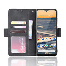 LODROC Cover Nokia 5.3 Flip Cover Custodia Protettiva Caso Libro in Pelle PU con Portafoglio, Funzione Supporto, Chiusura Magnetica per Nokia 5.3 - LOBYU0200741 Nero
