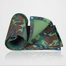 WGEMXC Ambientazione Esterna Multiuso Tarpaulin-Tarpaulin Military Camo Canvas Canvas Cantao Impermeabile Giardino Sunscreen Tarp Tenda Addensa per Esterni, 500G / M²,3 * 4M.