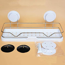 AINIYF Bagno Bagno Doccia Mensola Organizzatore Muro Recinzione Foro di Scarico plastica Ambientale Cellulare Slot Agganciare Nail-Free Foratura No Trace Incollare 2 Modelli 1 Layer (Dimensioni: 2#)
