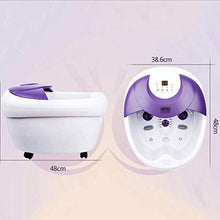 ZMYP Sicurezza Piede Vasca di plastica Massaggio Automatico pediluvio Piede Bagno barile Elettrico Riscaldamento Piedi Macchina Massaggio