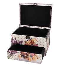 SALUTUYA Scatola portaoggetti per Gioielli con Organizer per Desktop con cassetti per Camera dei Bambini, Studio, Camera da Letto