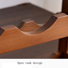 ASDZ Portabottiglie da 16 Bottiglie Portabottiglie da Casa Portabottiglie da Vino in bambù Naturale Naturale da Appoggio Portabottiglie in Legno dal Design Moderno