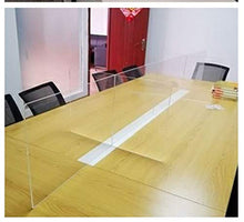 XER Sneeze Guardia Scudo, Portable Folding Screen Protettivo, Separè Studente Desktop, divisore di Schermo di Sicurezza per Aula, Tavolo, Ufficio