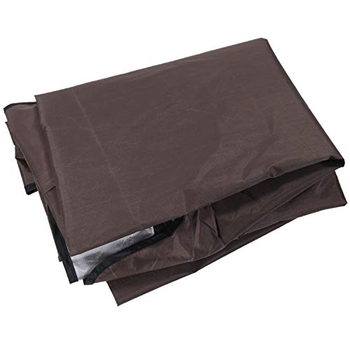 Suading Telo di Copertura Impermeabile di Ricambio per Tettoia per Cortile Esterno da Giardino Sedia da Altalena Amaca Tenda da Sole Altalena Tendalino