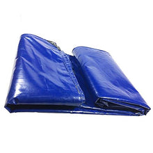qx Telone Tenda Teloni Ombra Vele Tenda da Esterno Blu Telo Multifunzionale in Tela Cerata Resistente, 100% Impermeabile, Resistente Ai Rai Uv, con Occhielli e Bordi Rinforzati (Dimensioni: 4Mx6M),2